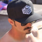 American Founded black patch hat