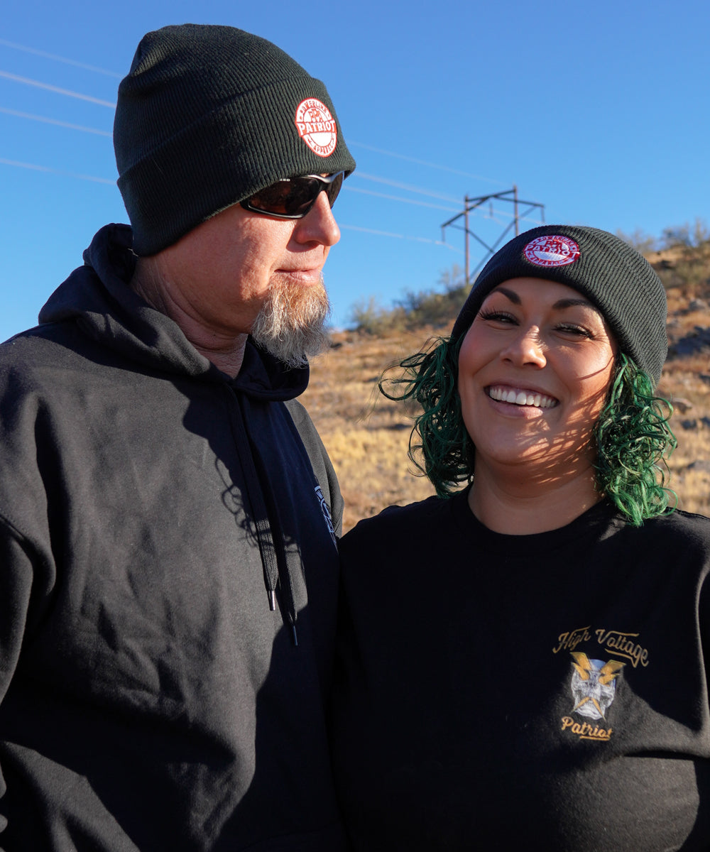 Powerline Patriot Logo Beanie