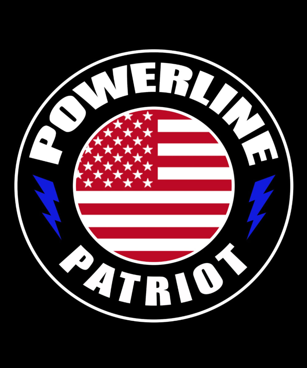 Powerline Patriot Round Logo